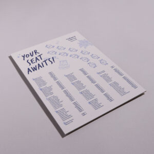 image shows display board