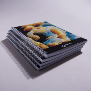 image shows notebooks wiro bound