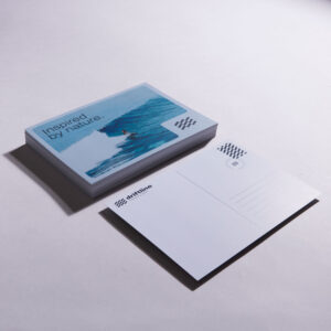 image shows postcards