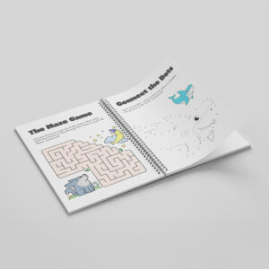 image shows wiro bound exercise books